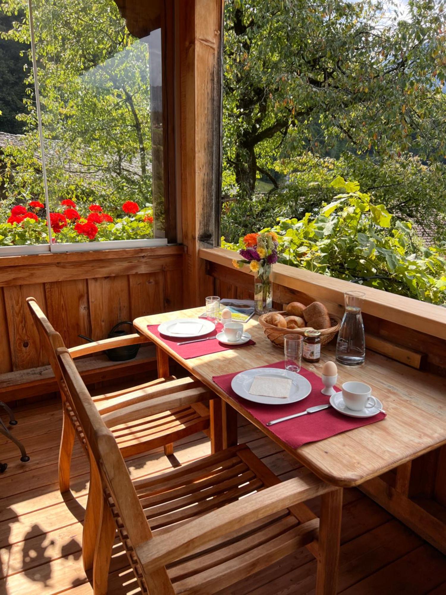 Chalet Christl Panorama Appartements Шрунс Экстерьер фото